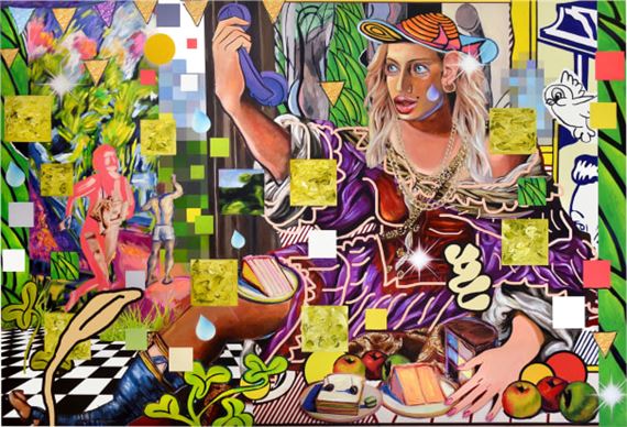 Green Gardens by Allison Zuckerman, Executed in 2019