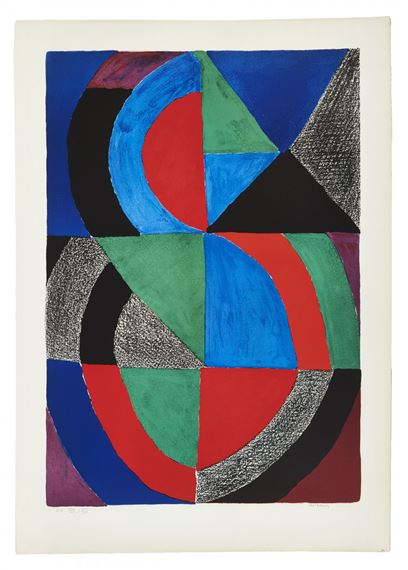 Grande Icône by Sonia Delaunay, circa 1970