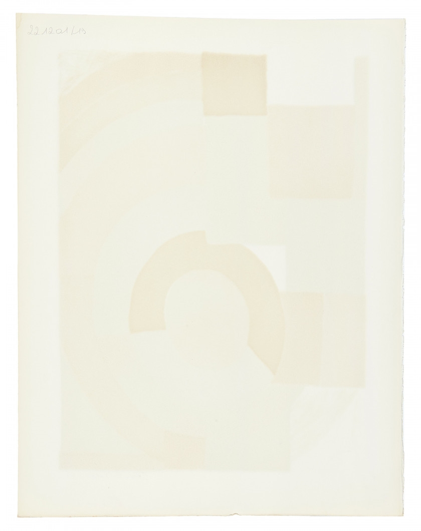 Artwork by Sonia Delaunay, La verte, Made of Lithograph in colors