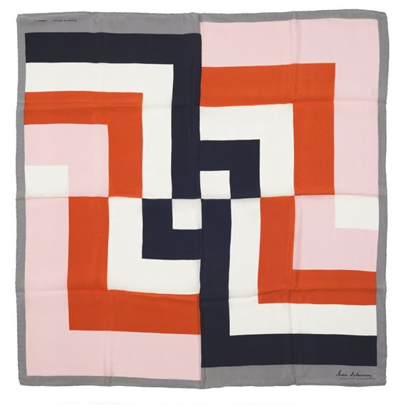 Orange et gris by Sonia Delaunay, circa 1970