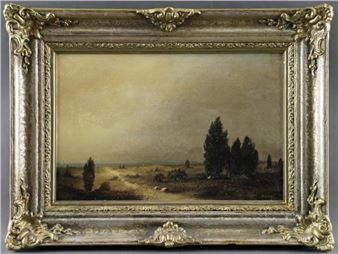 Wanderweg in der Lüneburger Heide - Karl Kämpf