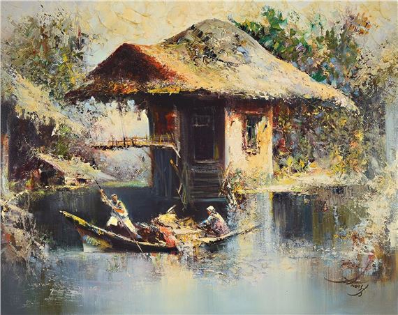 The ferryman by Anoush Rahnavardkar