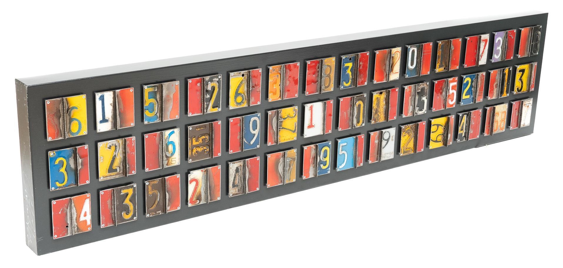 Artwork by Anthony Hansen, Anthony Hansen, Made of plaque