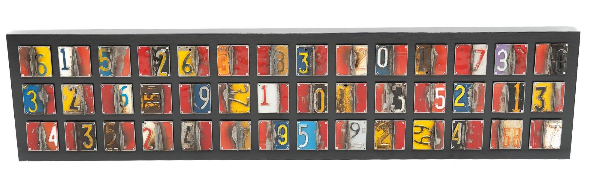 Artwork by Anthony Hansen, Anthony Hansen, Made of plaque