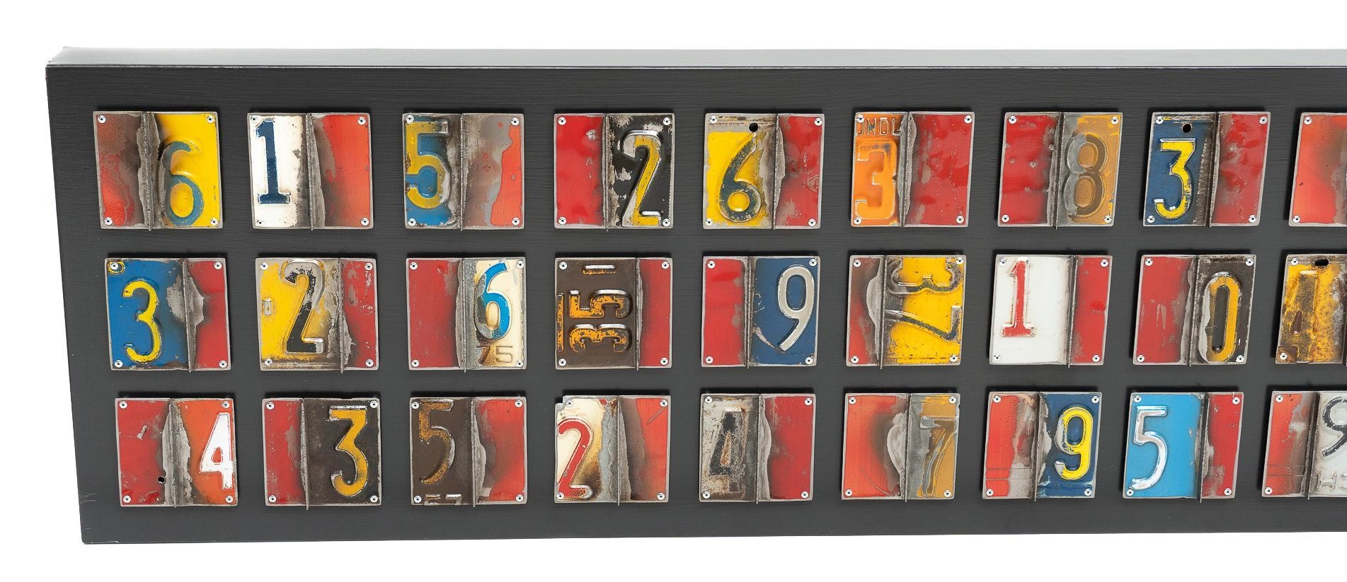 Artwork by Anthony Hansen, Anthony Hansen, Made of plaque