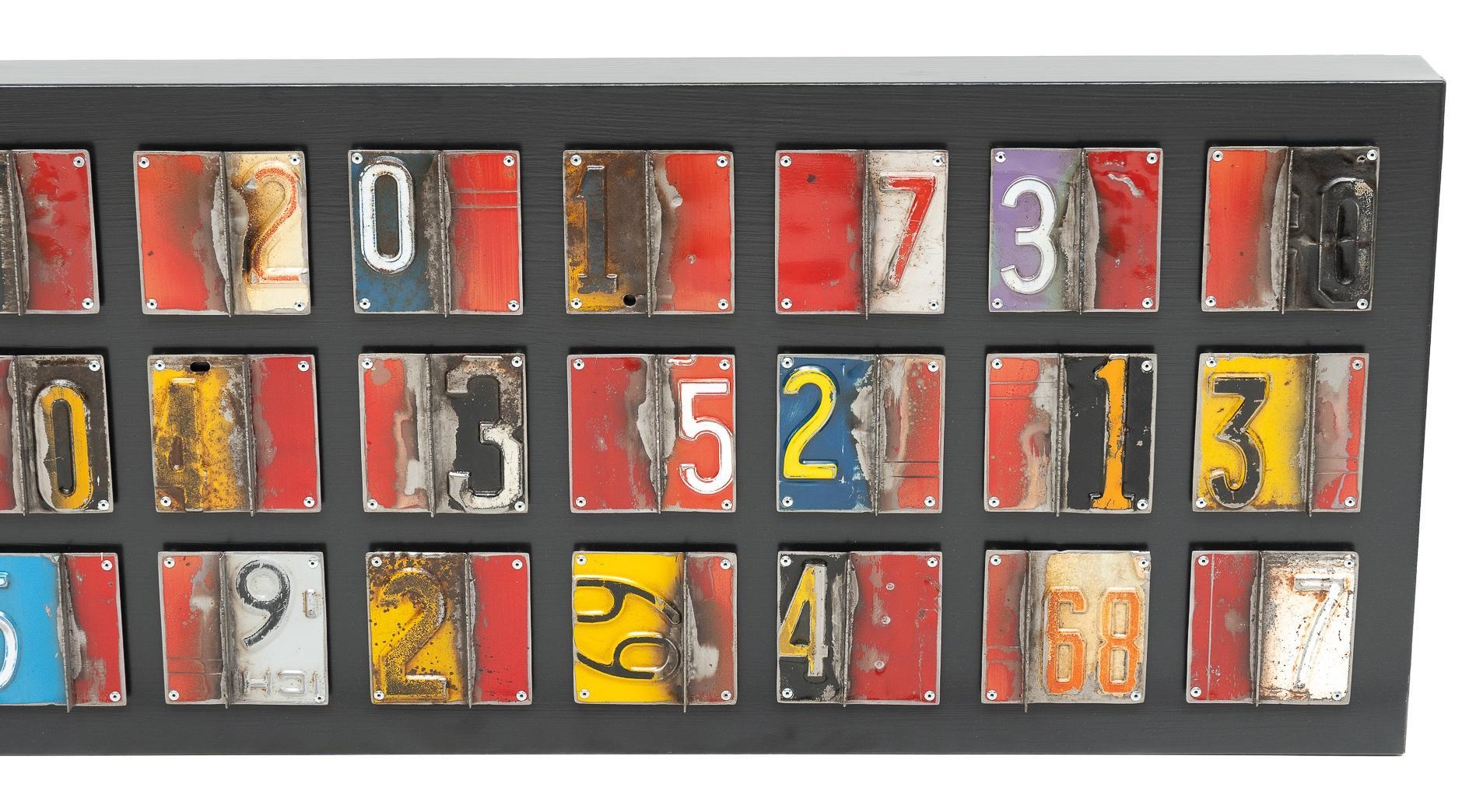 Artwork by Anthony Hansen, Anthony Hansen, Made of plaque