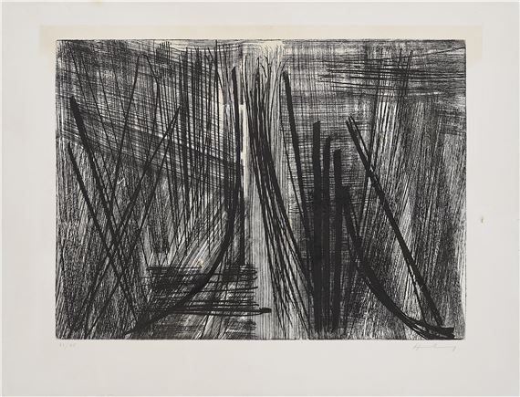 G 23. by Hans Hartung, 1953