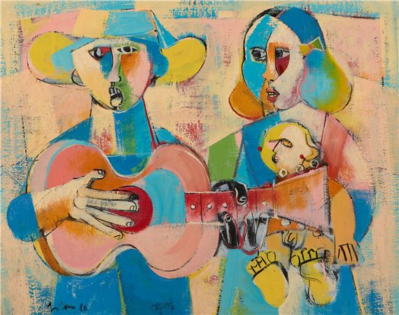 Family by Angelito Antonio, 1986