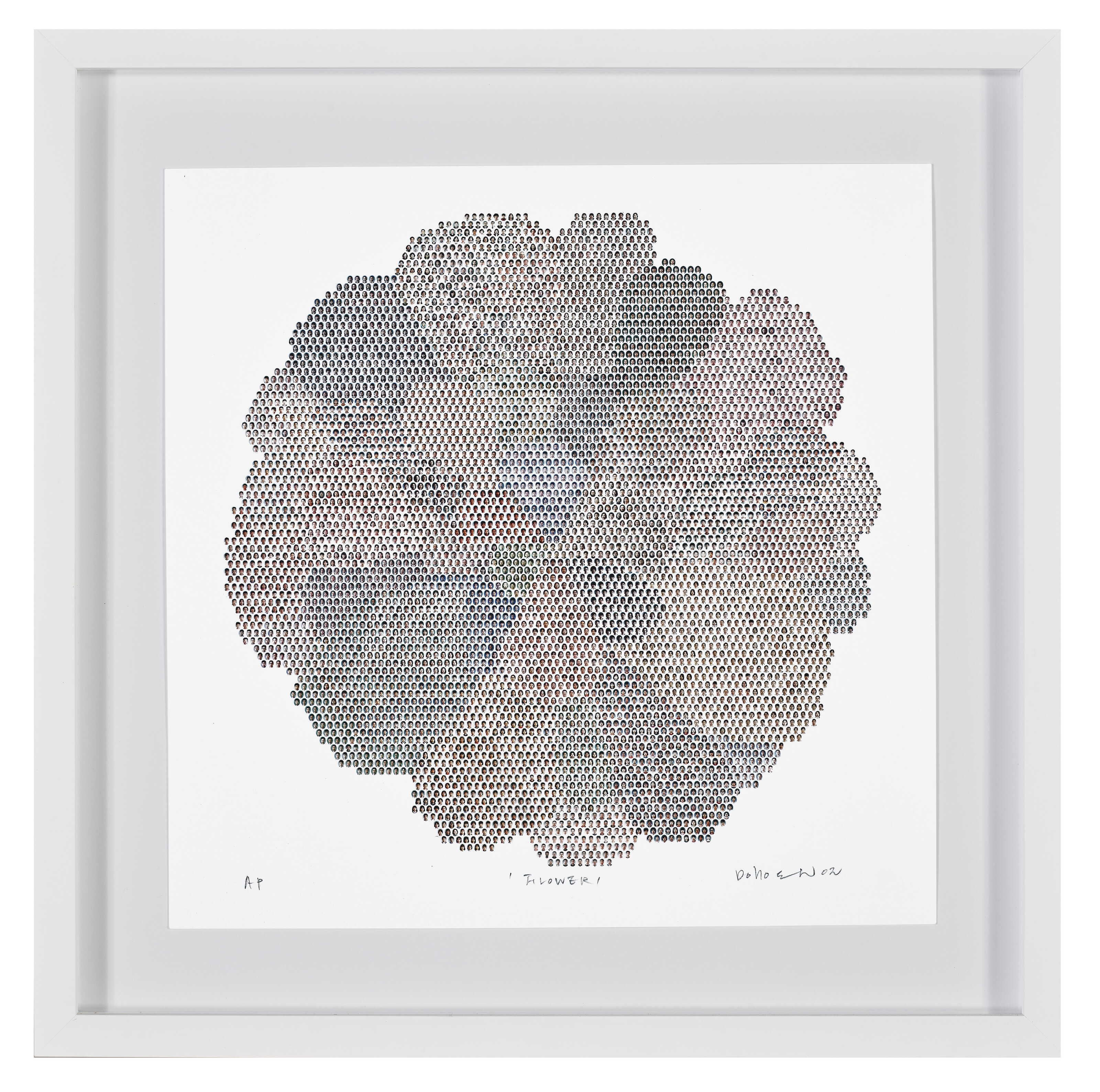 Artwork by Do Ho Suh, Flower, Made of digital print in colors, on wove paper