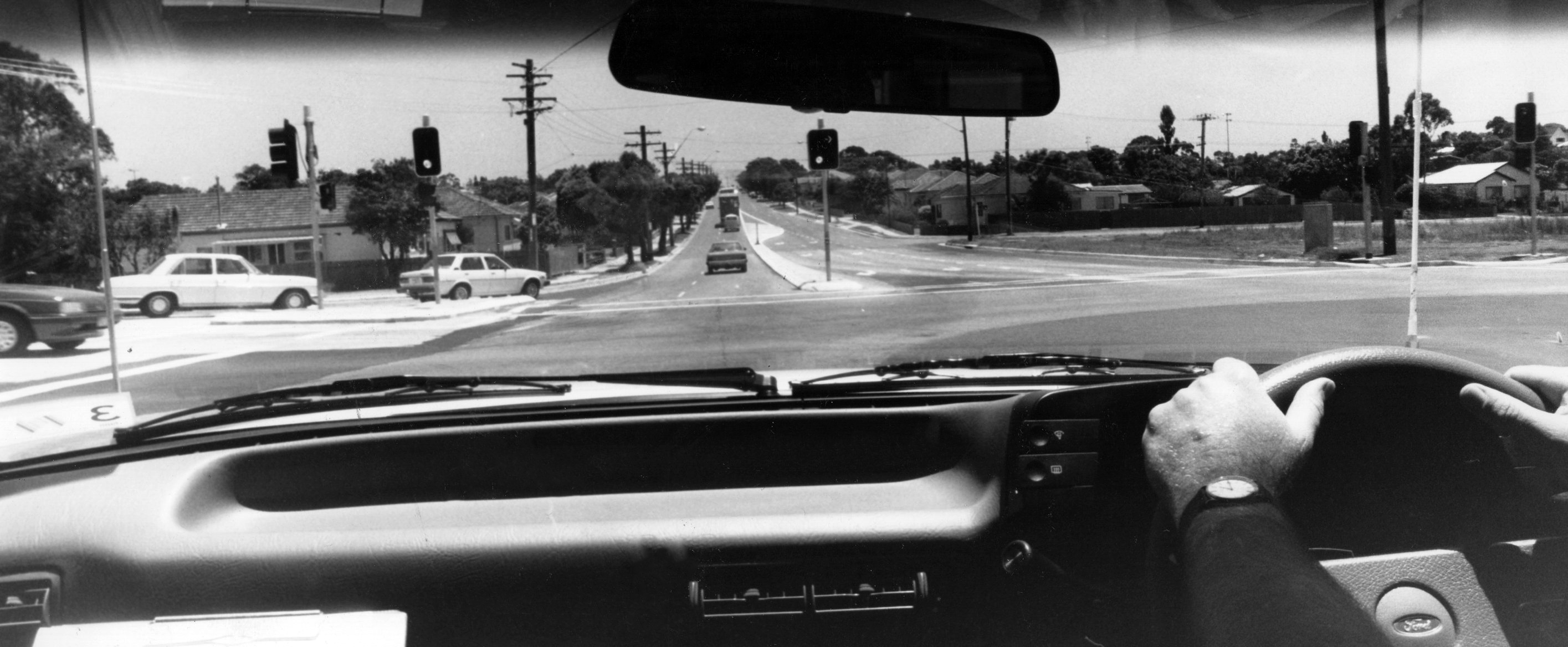 Artwork by Anton Cermak, Sydney's most dangerous intersection, Lakemba1988