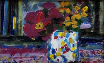 Flowers in a Vase - James Bartholomew