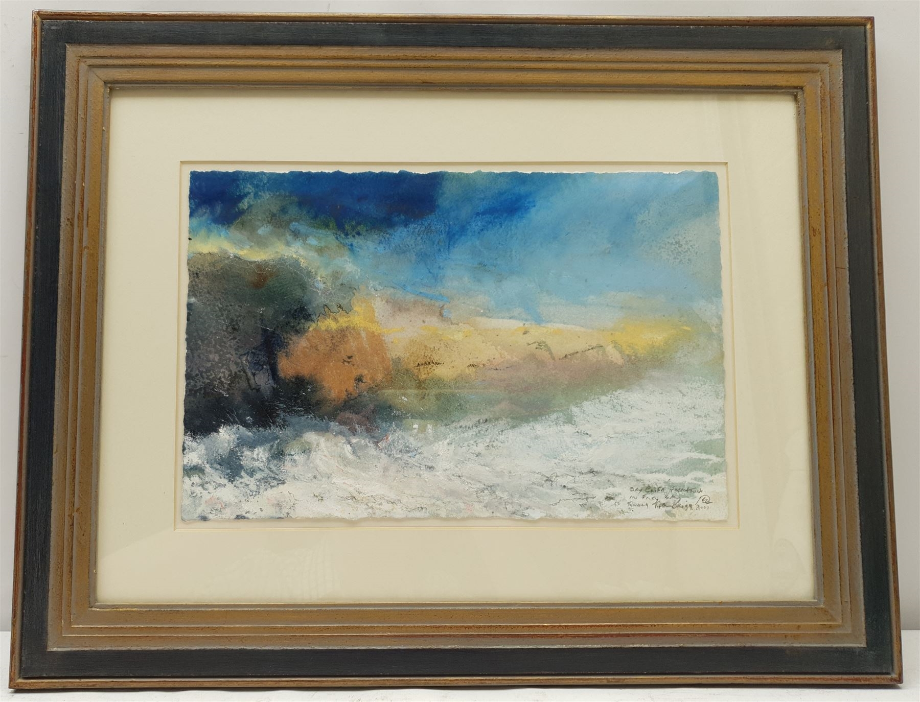 David Baumforth | 'Clay Cliff Formation in Filey Bay towards the Brigg ...