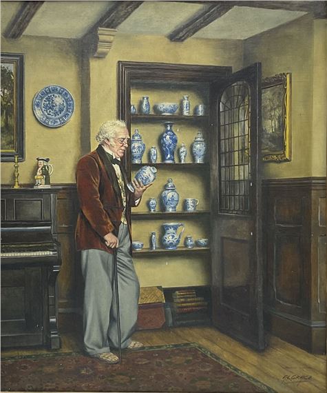 The Connoisseur and the China Cupboard by A.L. Grace