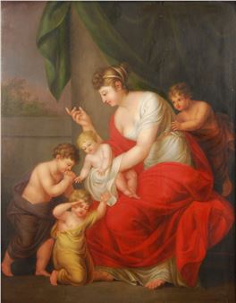 Mère et enfants - C. Stevens