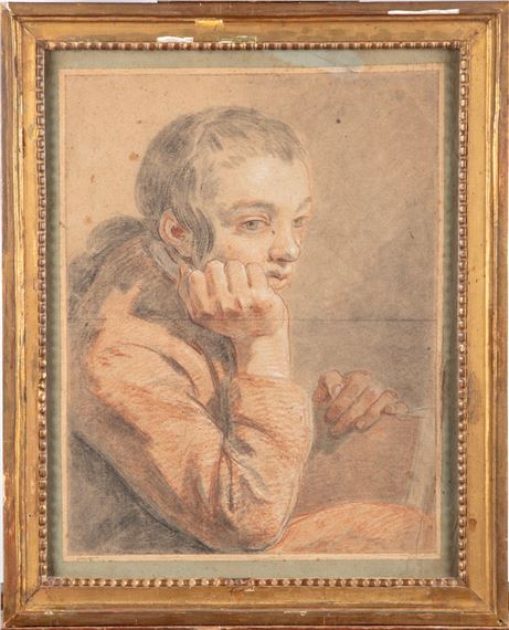 French School, 18th Century | Portrait of a man in profile | MutualArt