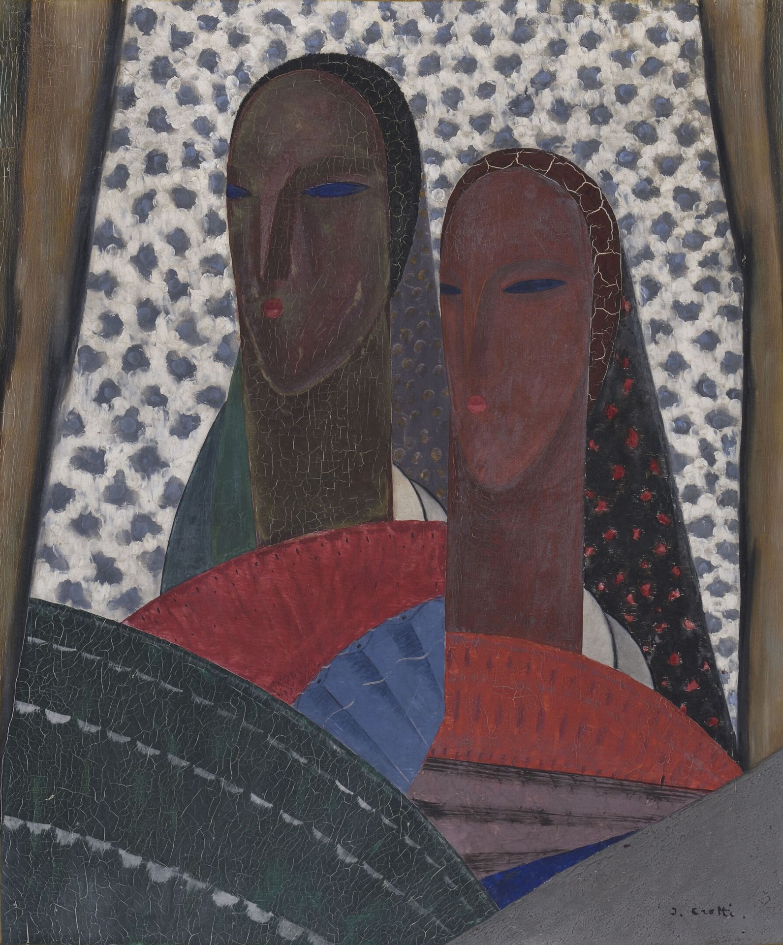 Two Women by Jean Crotti, 1923