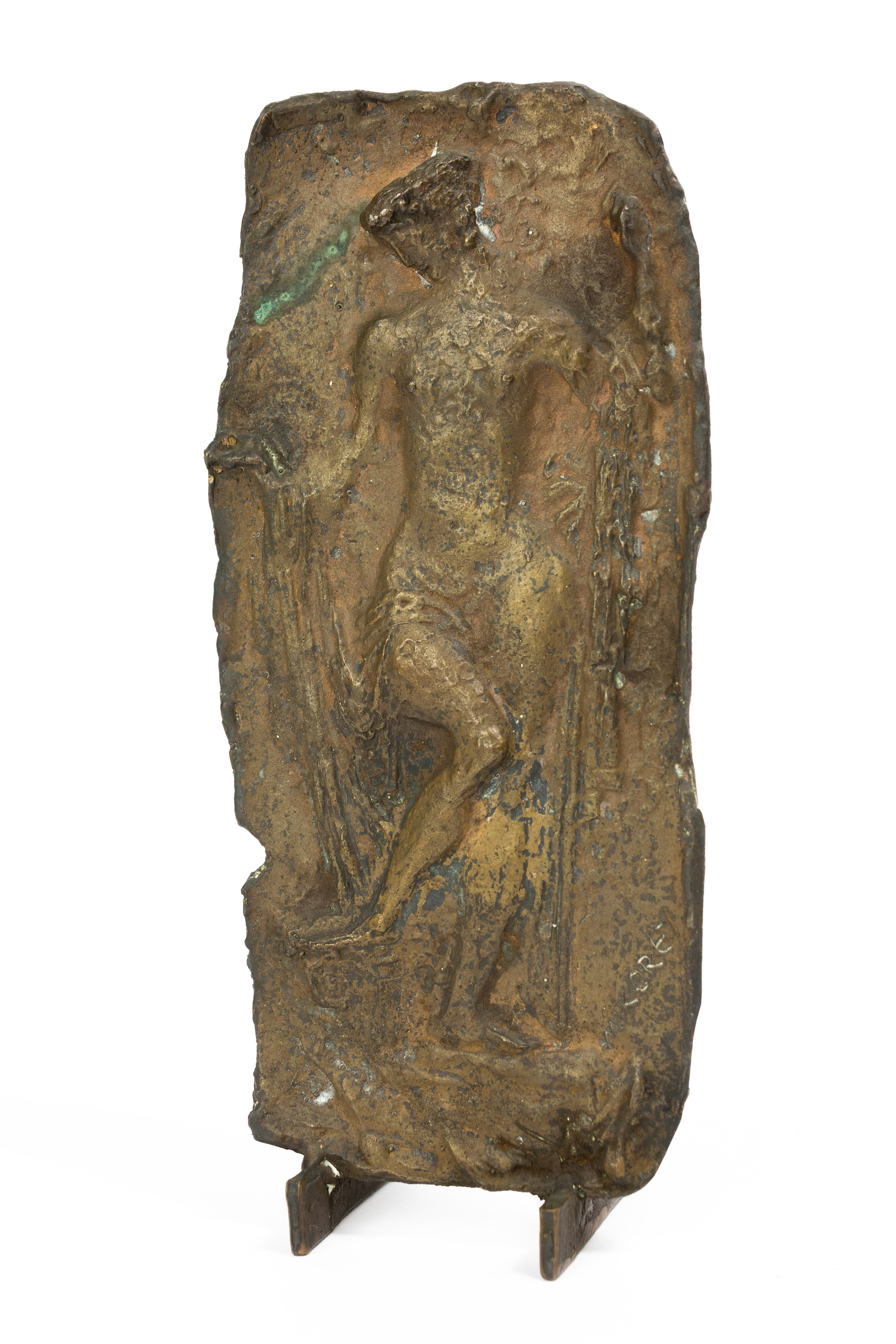 Artwork by Franz Mikorey, Aphrodite, Made of bronze, golden-brown patina