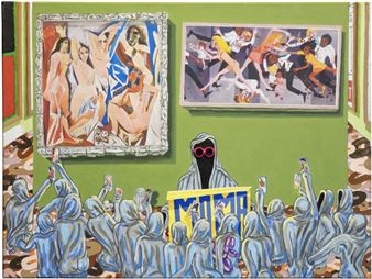 Dewey Crumpler: Painting Is An Act Of Spiritual Aggression - Derek Eller Gallery, New York