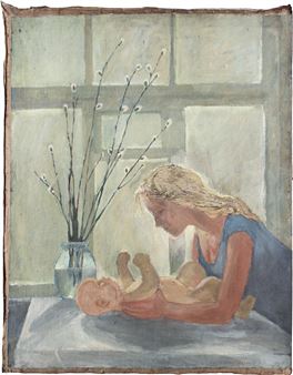 Bilateral work "Motherhood" and "Crimea" - Konstantin Borisovich Nazarov