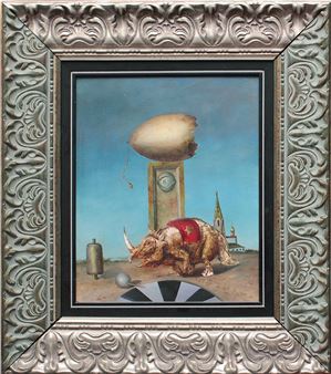 Fantasy composition - Ilya Yakovlevich Luchkovsky