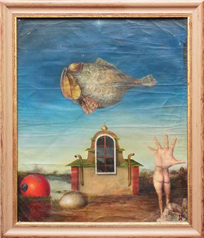 Fantasy composition - Ilya Yakovlevich Luchkovsky