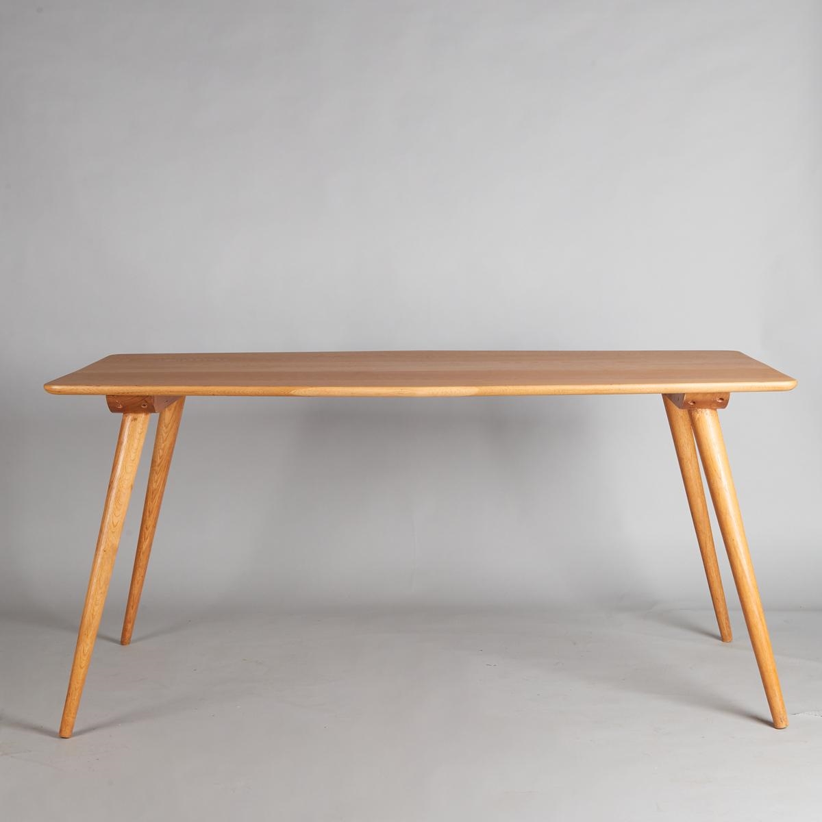 Bob Roukema | A Mid-Century Bob Roukema Solid Oak Dining Table | MutualArt