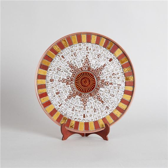 A John Crichton Mosaic Wall Charger by John Crichton