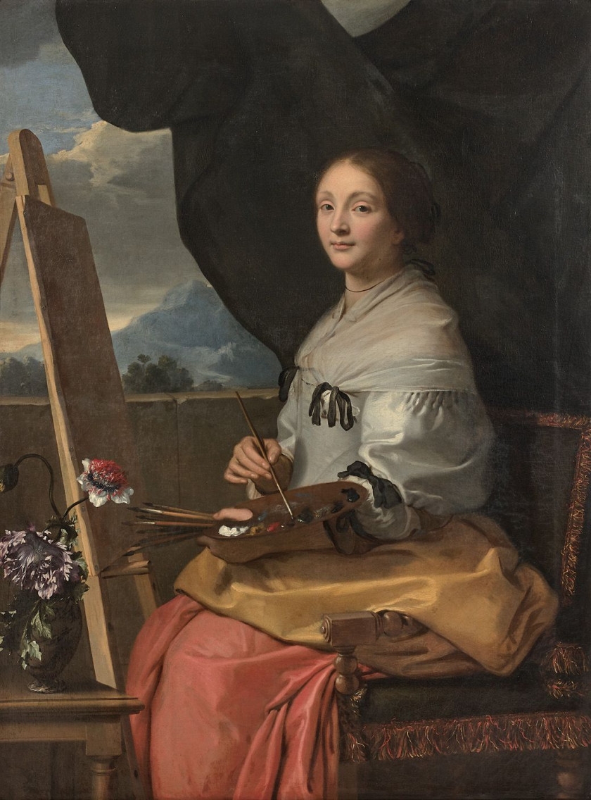 Portrait of Catherine Duchemin (1630-1698) by French School, 17th Century