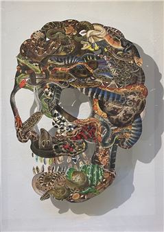 Mike Combs: Collages & Paintings - Webb Gallery