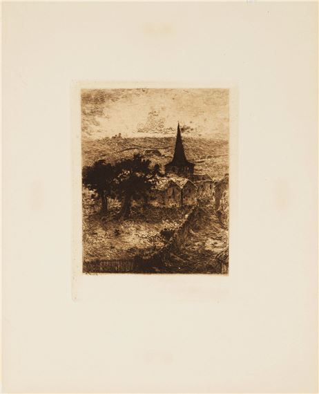 The hamlet by Eugène Viala