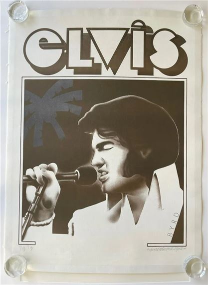 Elvis by David Edward Byrd, 1973