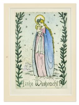 Madonna with Child (Merry Christmas!) - Marie Luise Vogeler