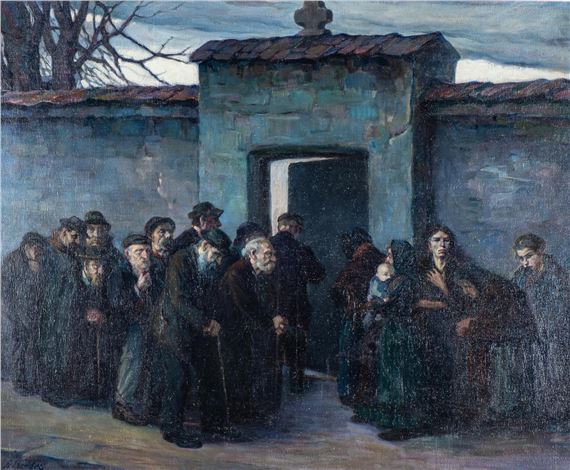 AT THE CEMETARY GATES by Stanislaus Bender