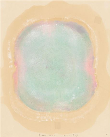 Untitled. by Gotthard Graubner, 1964