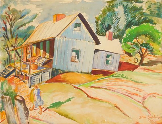 Farmhouse by Zella Boedicker