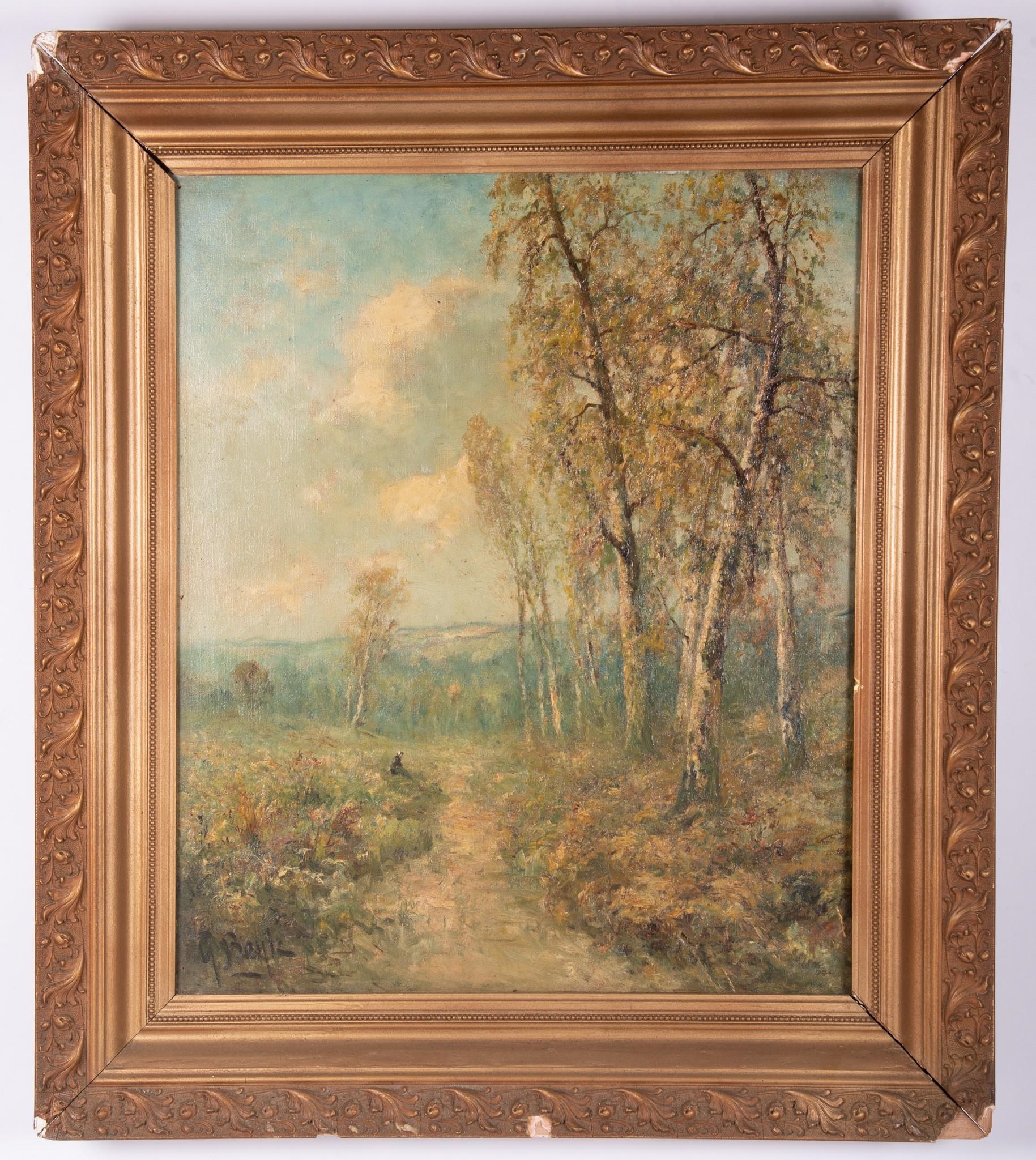 Artwork by George A. Boyle, View in Sutton Park, Made of oil on canvas