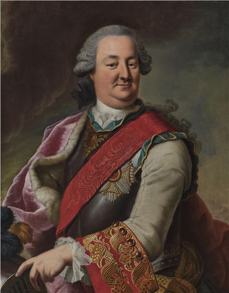 Johann Georg Ziesenis | Fürst Karl August Friedrich von Waldeck-Pyrmont ...