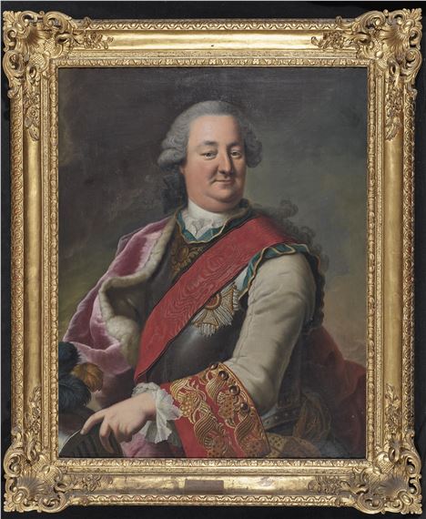 Johann Georg Ziesenis | Fürst Karl August Friedrich von Waldeck-Pyrmont ...