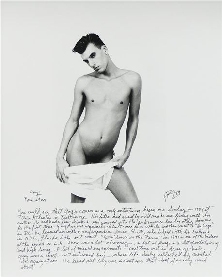 Guy by Amos Badertscher, 1989