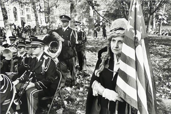Veteran's Parade, NYC, 1979 by Martine Franck
