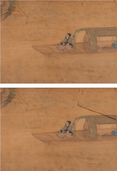 Scholar Fishing in the Lake by Qiu Ying