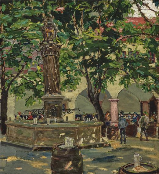 "München, Hofbräuhaus" by Rudolf Hafner, 1893