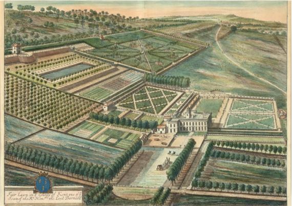 Fair Lawn in the County of Kent by Johannes Kip, Leendert Knijff, 1707