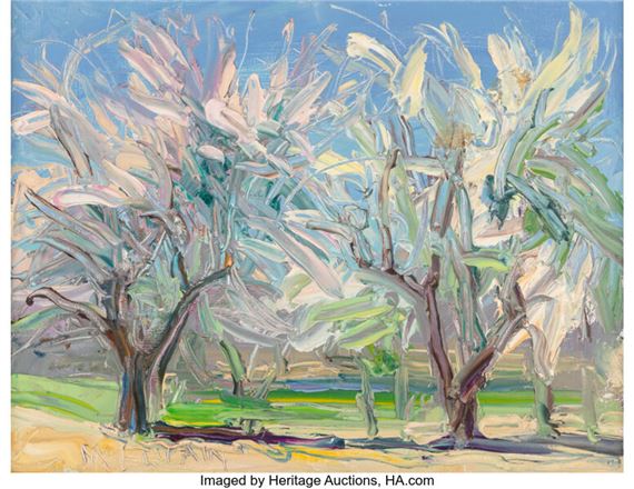 Two Old Apples, Spring