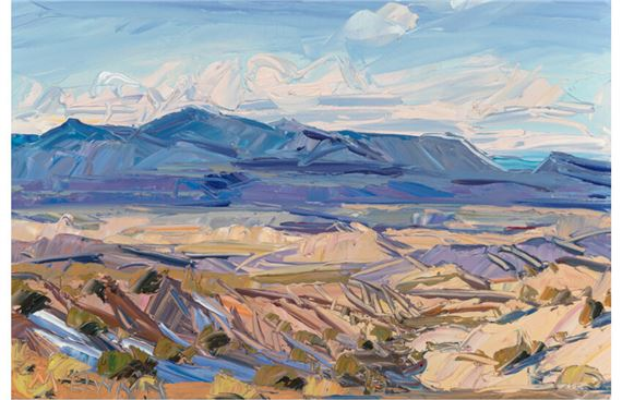 Lingering Snow by Louisa McElwain, 1996