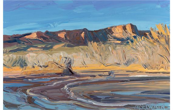 Last Light, La Barranca by Louisa McElwain, 1996