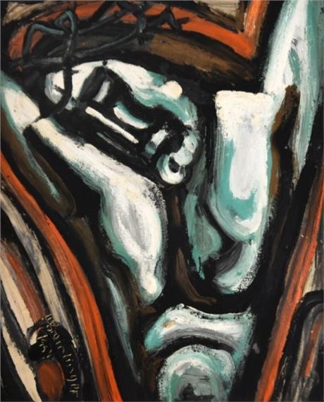 Kreuzigung by Hans Breinlinger, 1952