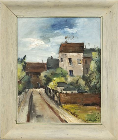 village view by Friedrich Vordemberge-Gildewart
