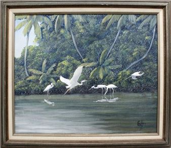 GREAT EGRETS - Joe D Gibbs