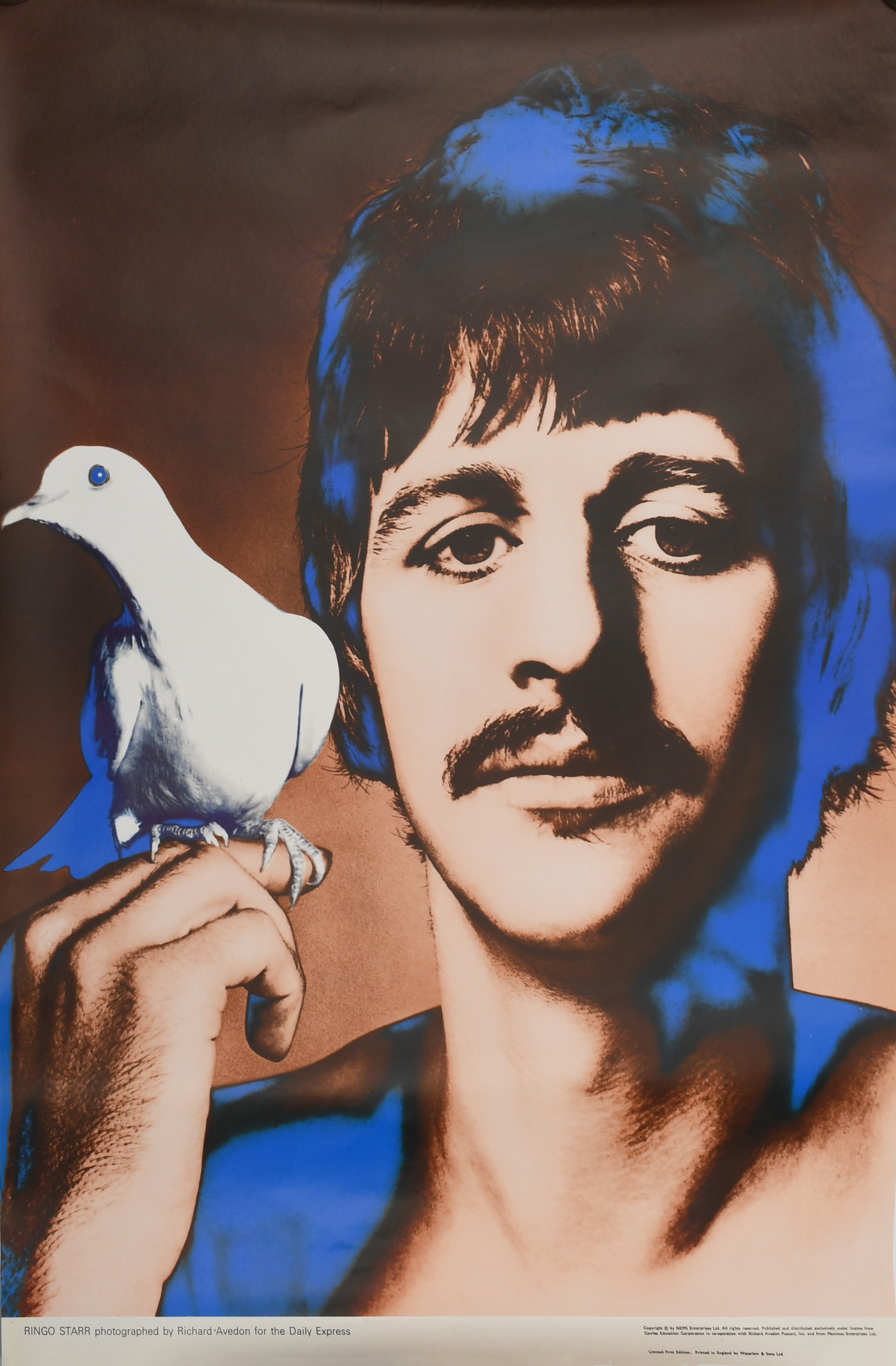 Artwork by Richard Avedon, The Beatles, Made of black and white